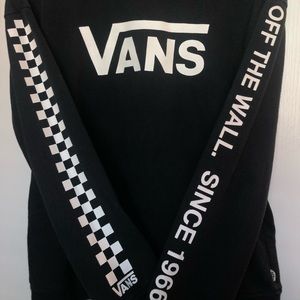 Black Vans Pullover Sweatshirt